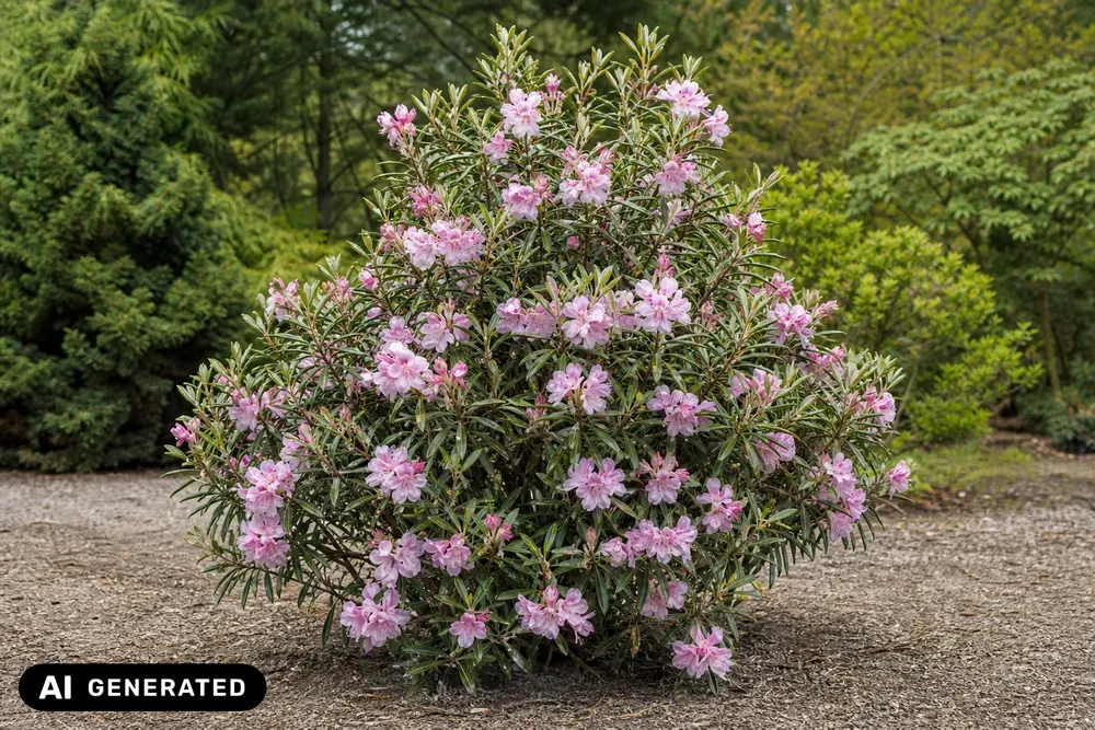 Makino-Rhododendron 'Select' – Rhododendron makinoi 'Select'