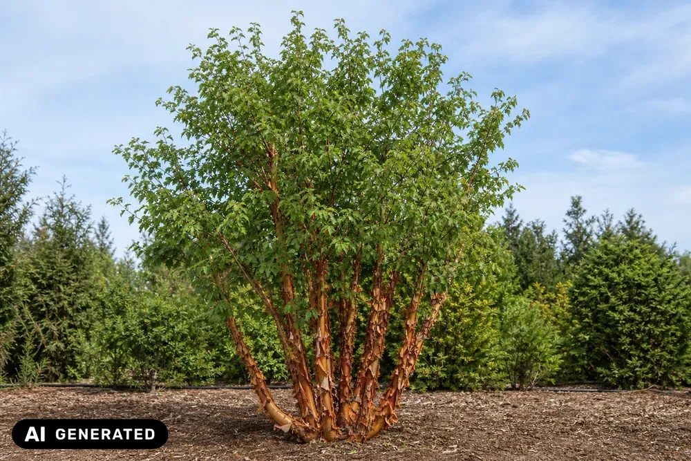 Zimt-Ahorn – Acer griseum, Bild 2
