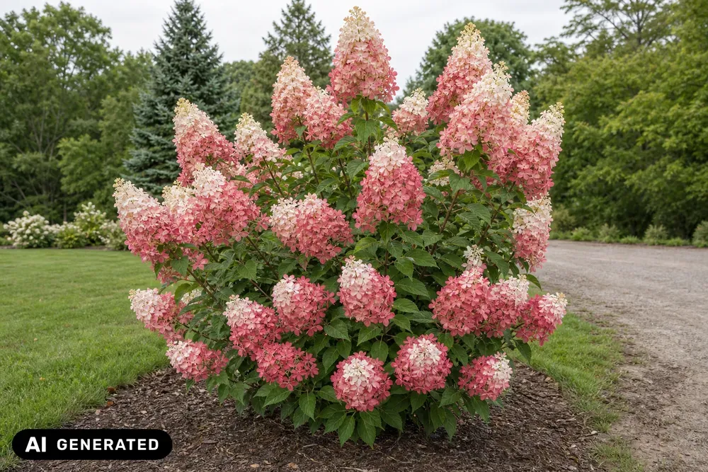 Rispenhortensie 'Fire Light' – Hydrangea paniculata 'Fire Light'
