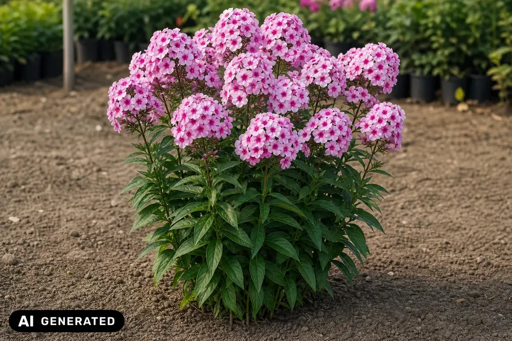 Hohe Flammenblume 'Bright Eyes' – Phlox paniculata 'Bright Eyes'