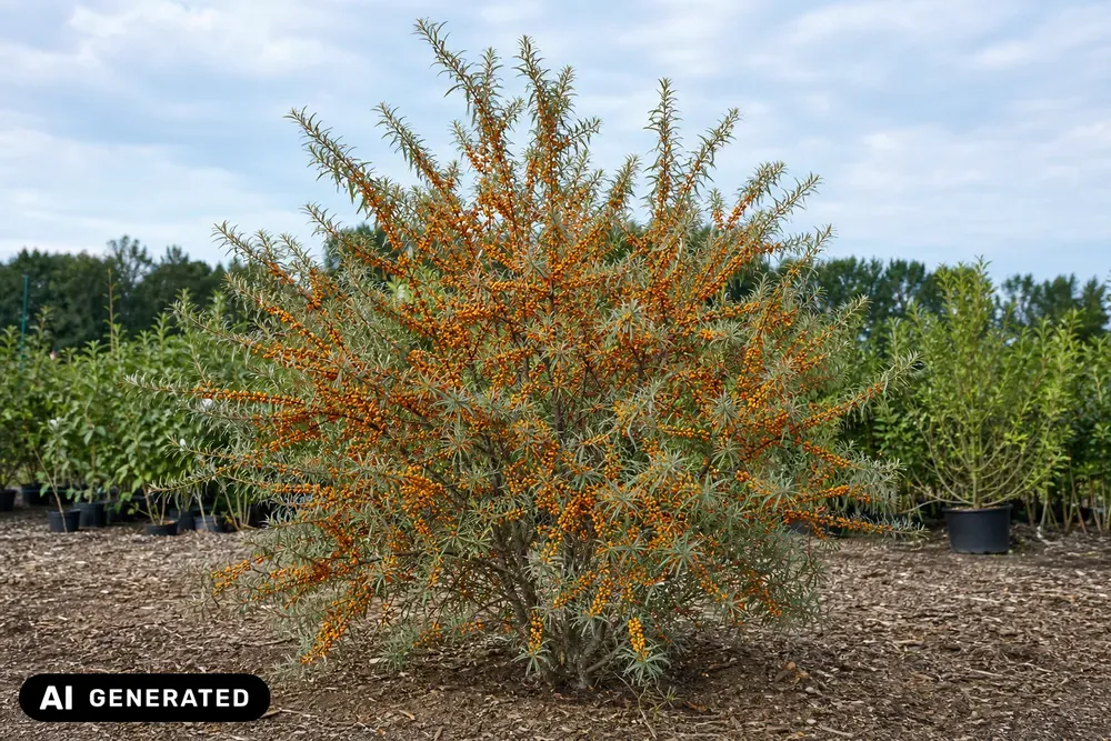 Sanddorn 'Friesdorfer Orange' – Hippophae rhamnoides 'Friesdorfer Orange'