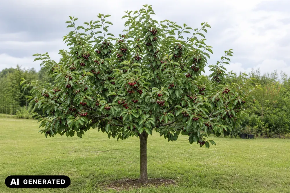 Süßkirsche 'Regina' – Prunus avium 'Regina', Bild 3