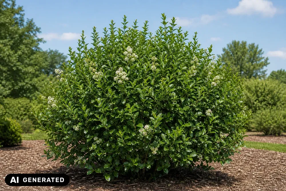 Ovalblättriger Liguster – Ligustrum ovalifolium, Bild 2