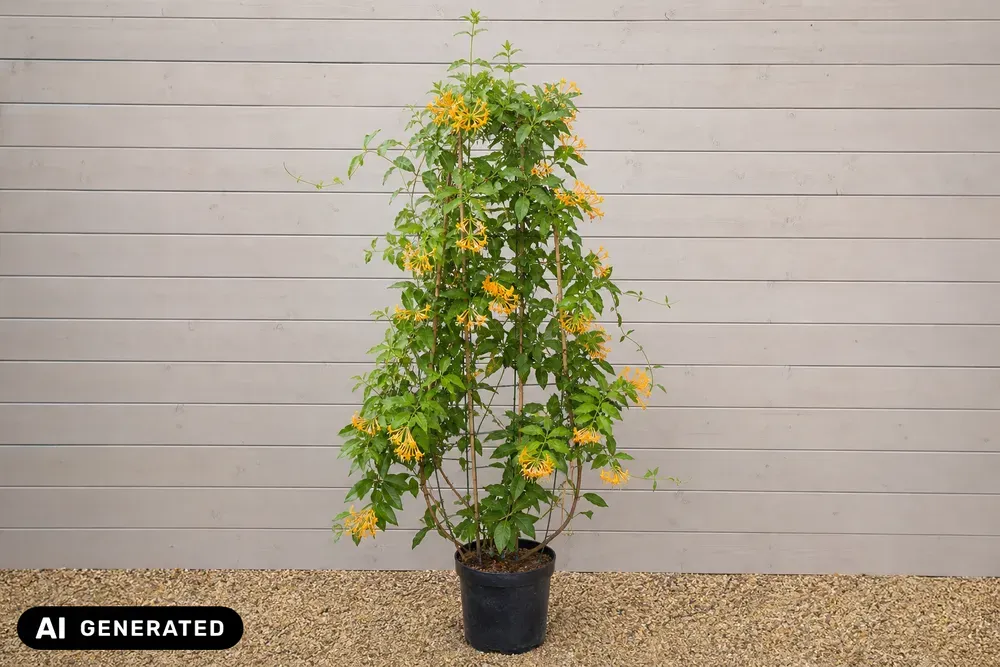 Gold-Geißblatt – Lonicera tellmanniana