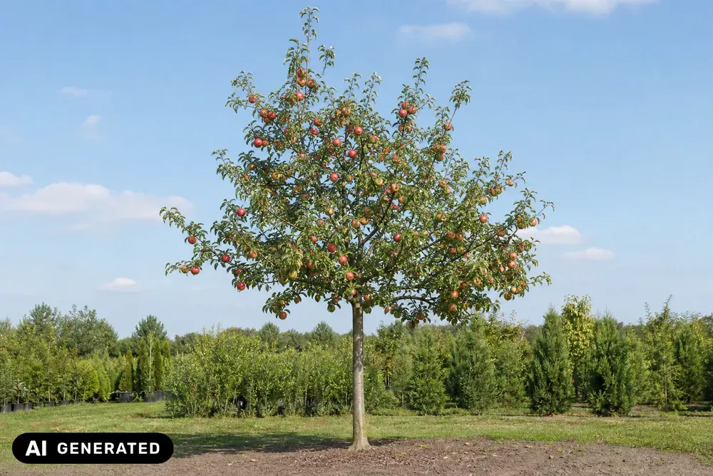 Apfel 'Santana' – Malus domestica 'Santana', Bild 2