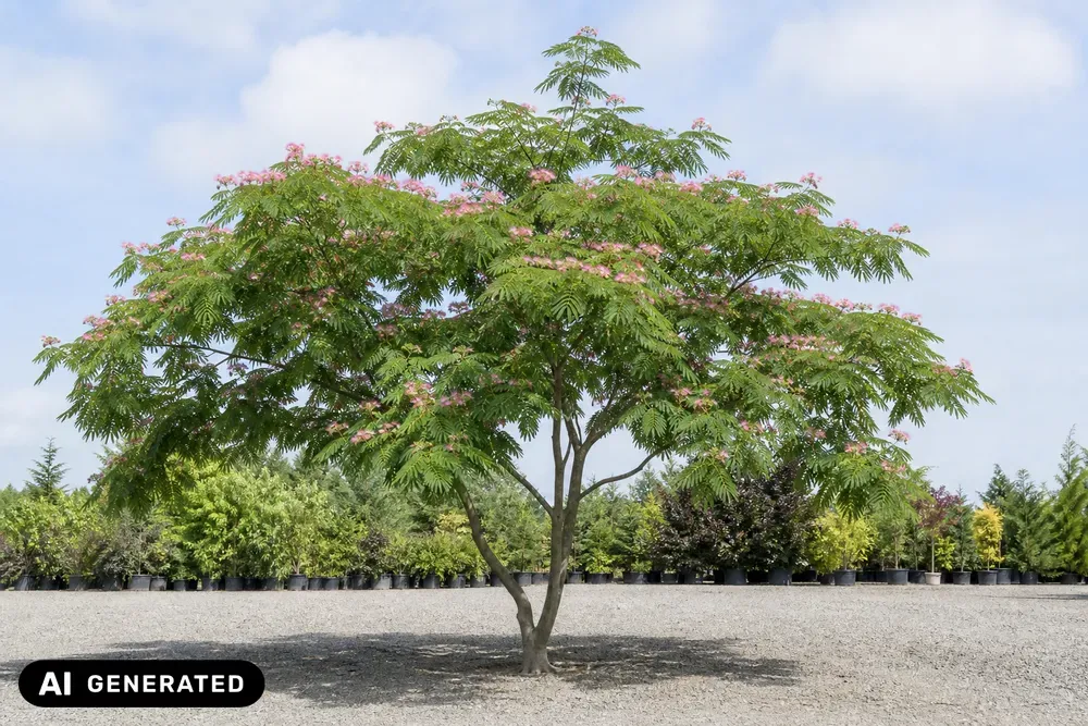 Seidenbaum – Albizia julibrissin, Bild 2