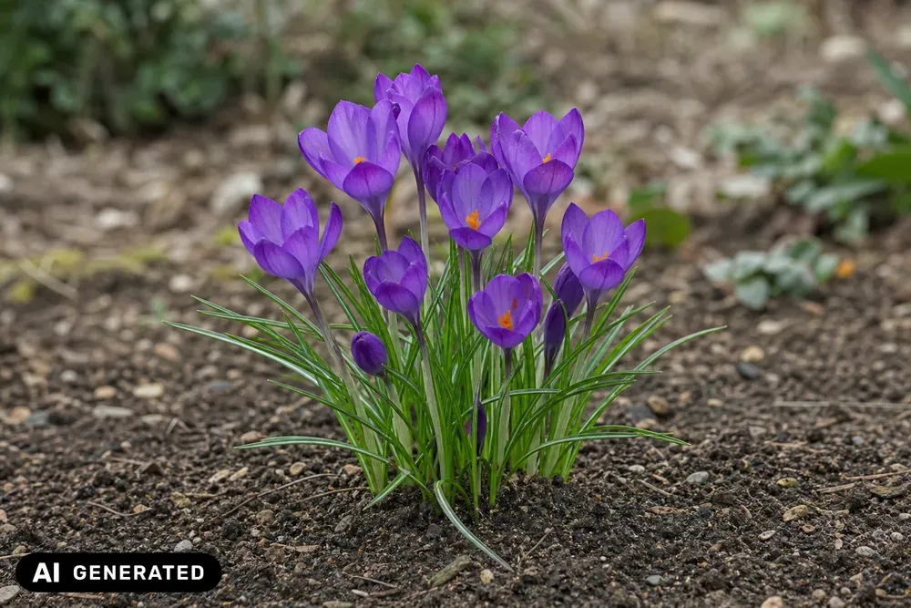Elfen-Krokus 'Ruby Giant' – Crocus tommasinianus 'Ruby Giant'