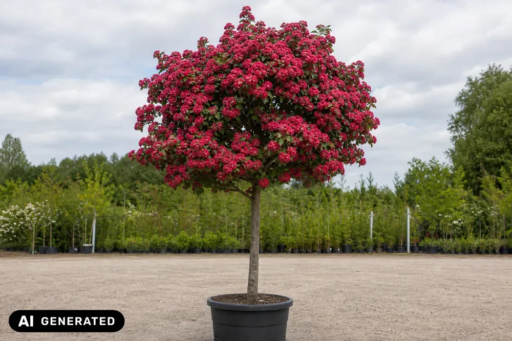 Echter Rotdorn 'Paul's Scarlet' – Crataegus laevigata 'Paul's Scarlet', Bild 7