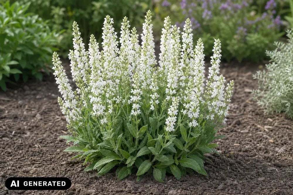 Steppen-Salbei 'Schneehügel' – Salvia nemorosa 'Schneehügel', Bild 2