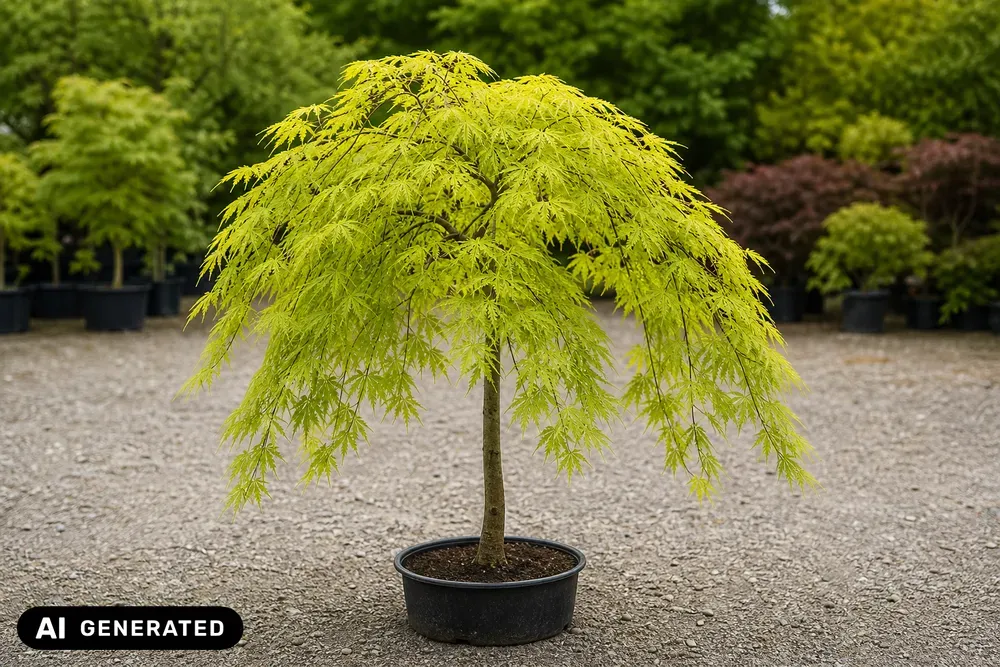 Fächerahorn 'Cascade Citrine' – Acer palmatum 'Cascade Citrine'