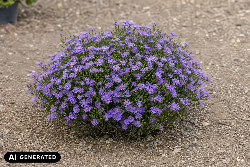 Kissen-Aster 'Zwergenhimmel' – Aster dumosus 'Zwergenhimmel'