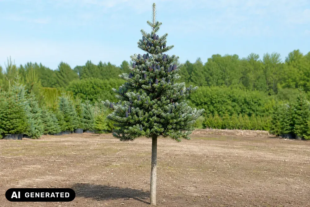 Koreanische Tanne – Abies koreana, Bild 2