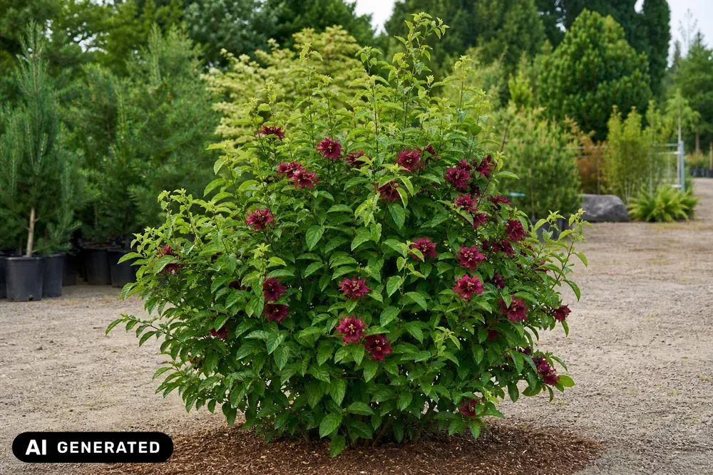 Hybrid-Gewürzstrauch 'Aphrodite' – Calycanthus raulstonii 'Aphrodite'
