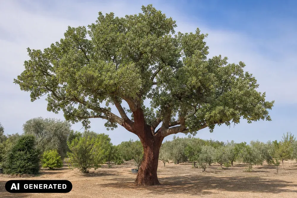 Kork-Eiche – Quercus suber