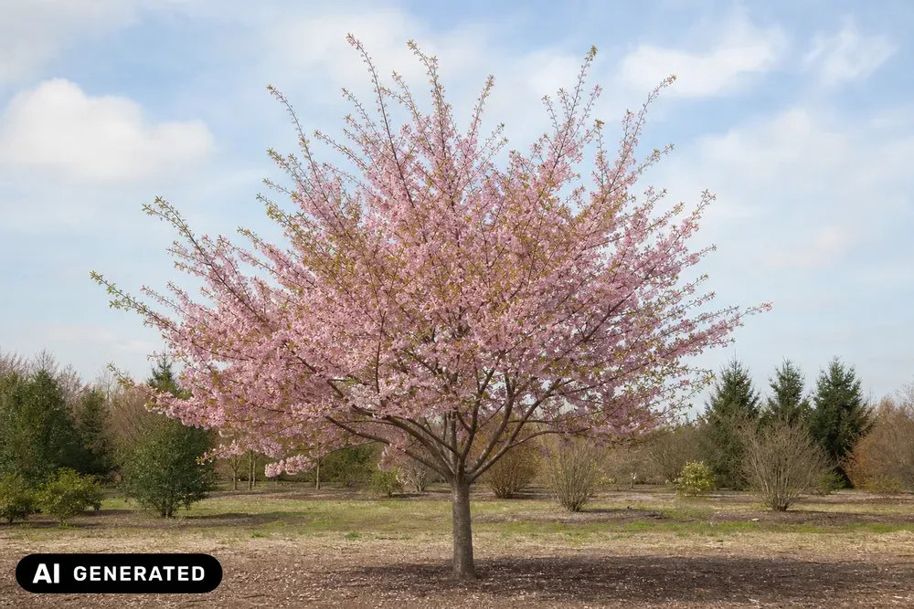 Frühlingskirsche 'Accolade' – Prunus subhirtella 'Accolade', Bild 3