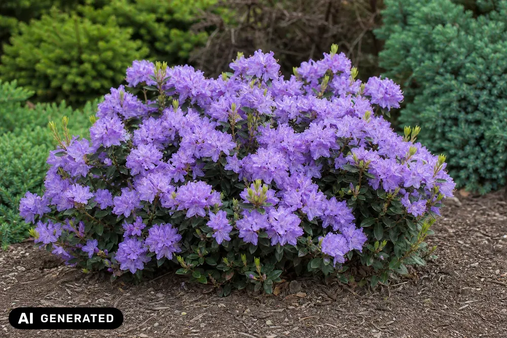 Zwerg-Rhododendron 'Ramapo' – Rhododendron impeditum 'Ramapo'