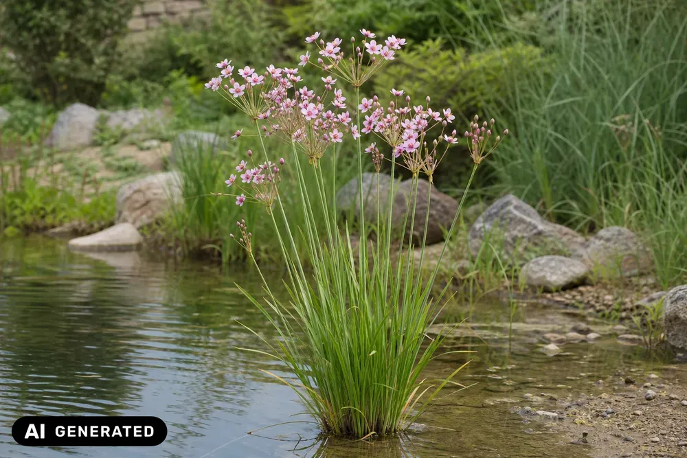Schwanenblume – Butomus umbellatus