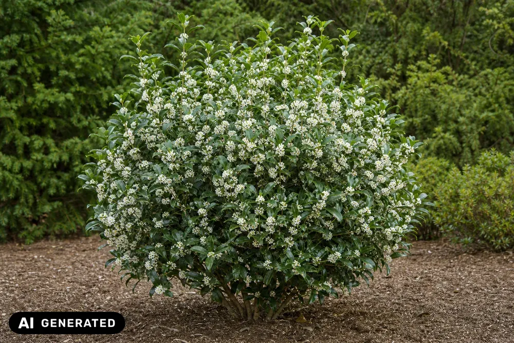 Burkwoods Duftblüte – Osmanthus × burkwoodii, Bild 3