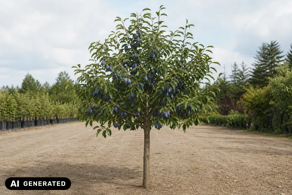 Zwetsche 'Jojo' – Prunus domestica 'Jojo', Bild 2
