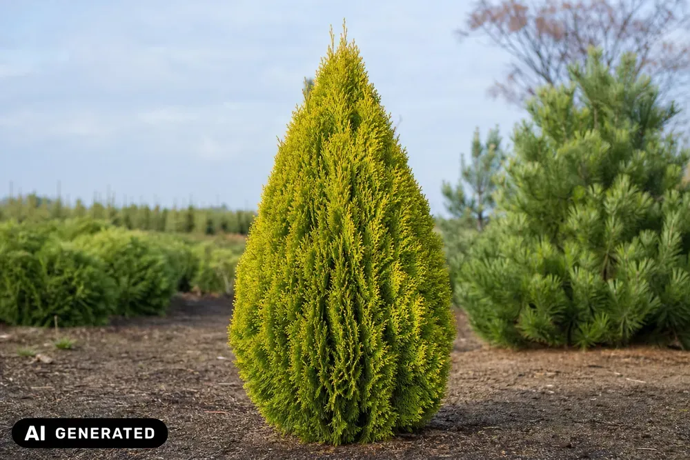 Abendländischer Lebensbaum 'Golden Smaragd' – Thuja occidentalis 'Golden Smaragd', Bild 2