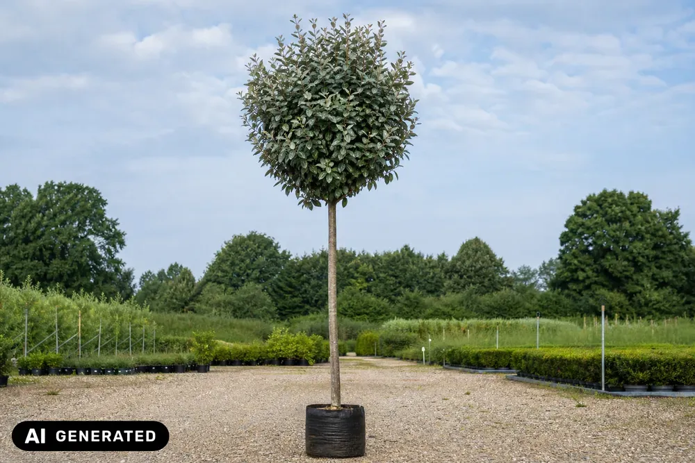 Wintergrüne Ölweide – Elaeagnus ebbingei, Bild 2
