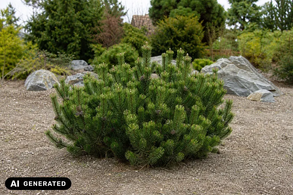 Kriechende Bergkiefer – Pinus mugo var. pumilio, Bild 2