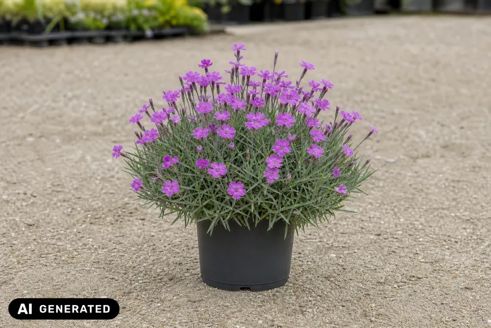 Pfingst-Nelke 'Badenia Dinetta Purple' – Dianthus gratianopolitanus 'Badenia Dinetta Purple'