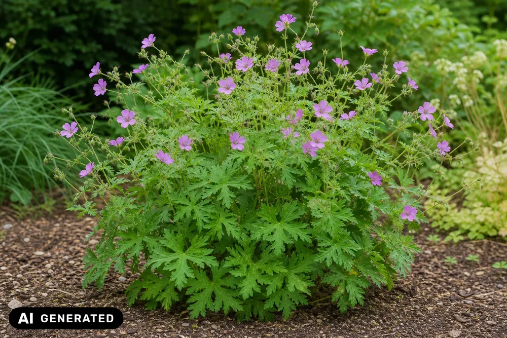 Knotiger Storchschnabel – Geranium nodosum