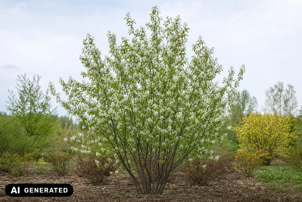 Erlenblättrige Felsenbirne 'Northline' – Amelanchier alnifolia 'Northline'