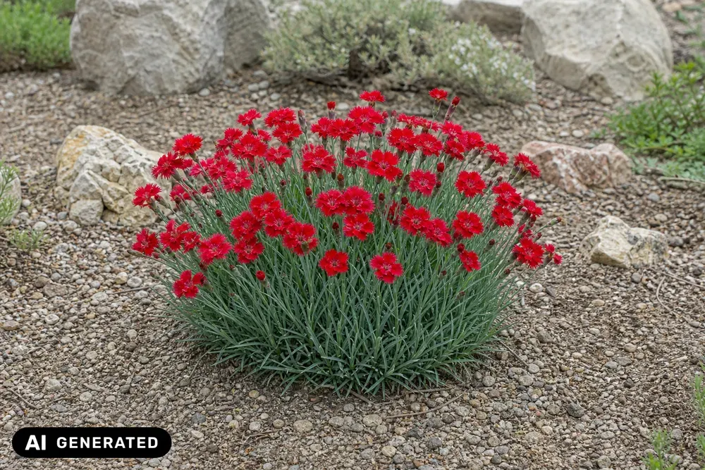 Pfingst-Nelke 'Rotkäppchen' – Dianthus gratianopolitanus 'Rotkäppchen'
