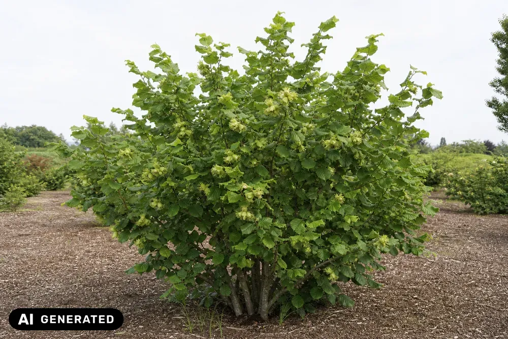 Haselnuss 'Halle'sche Riesennuss' – Corylus avellana 'Halle'sche Riesennuss'