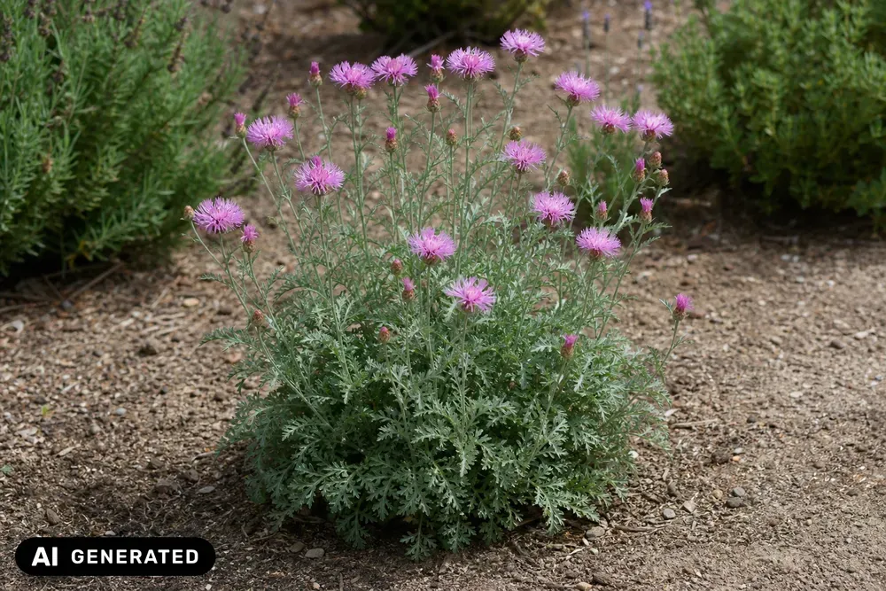 Kaukasus-Flockenblume – Centaurea dealbata