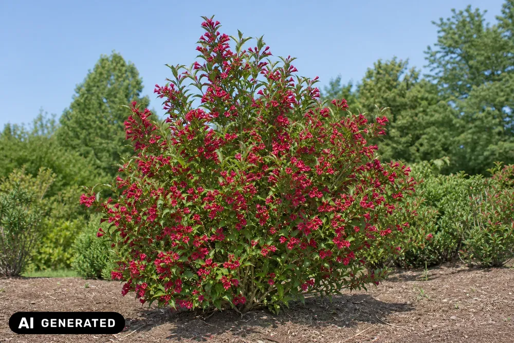 Weigelie 'Bristol Ruby' – Weigela 'Bristol Ruby', Bild 3