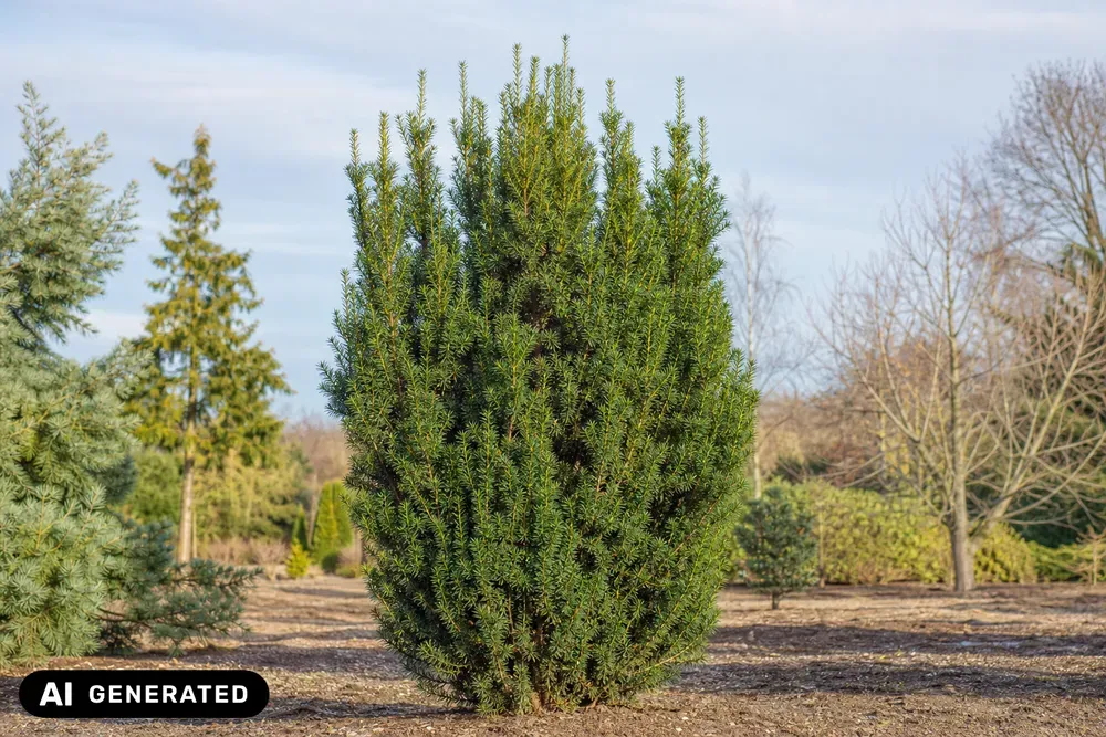 Säulen-Bechereibe 'Hillii' – Taxus × media 'Hillii', Bild 2