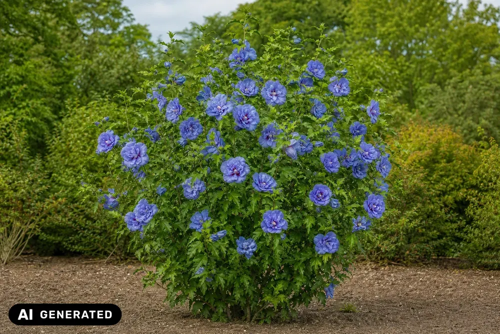 Garteneibisch 'Blue Chiffon' – Hibiscus syriacus 'Blue Chiffon'