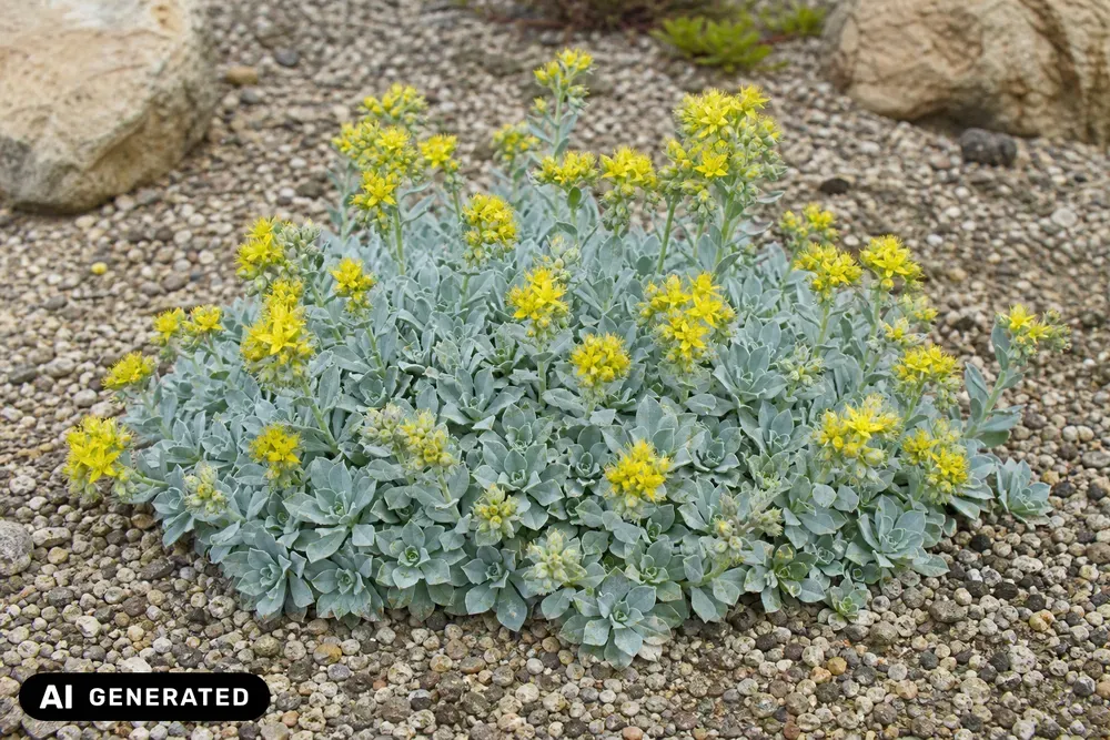 Spatelblättrige Fetthenne 'Cape Blanco' – Sedum spathulifolium 'Cape Blanco'