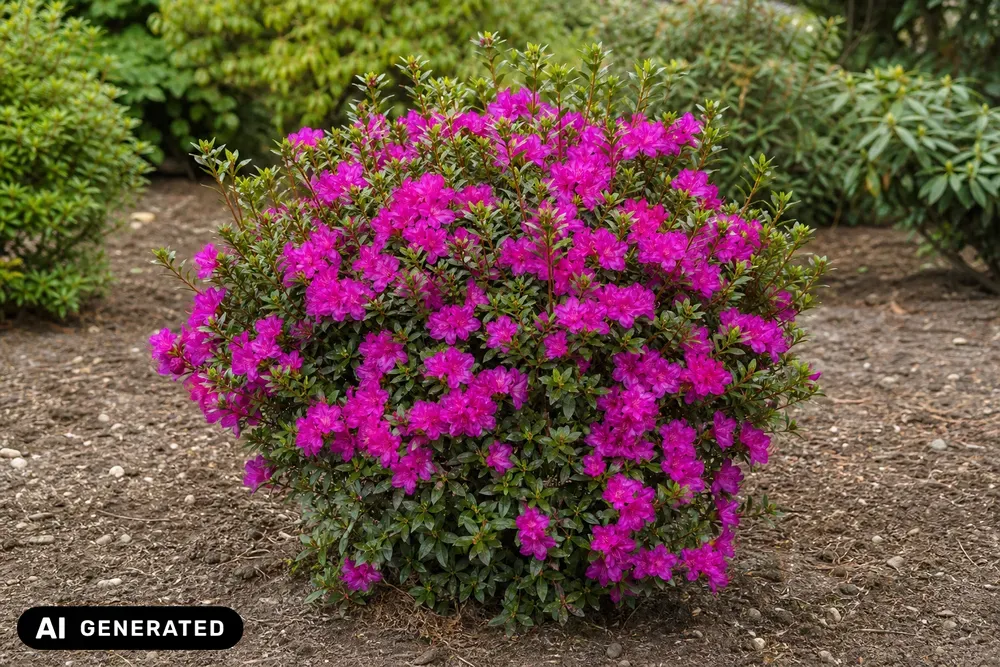 Rhododendron `Bloombux Magenta´ – Rhododendron micranthum `Bloombux Magenta´, Bild 3