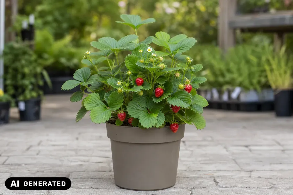 Monatserdbeere 'Alexandria' – Fragaria vesca 'Alexandria'