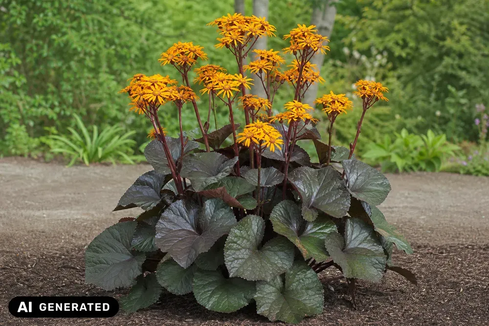 Goldkolben 'Othello' – Ligularia dentata 'Othello'