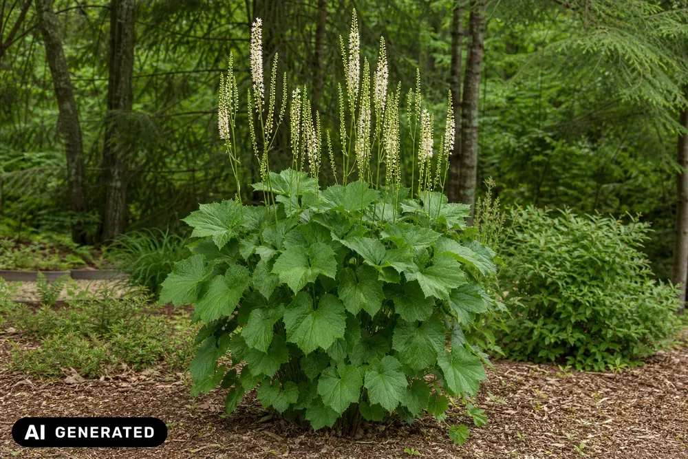 Herzblättrige Trauben-Silberkerze – Cimicifuga racemosa var. cordifolia