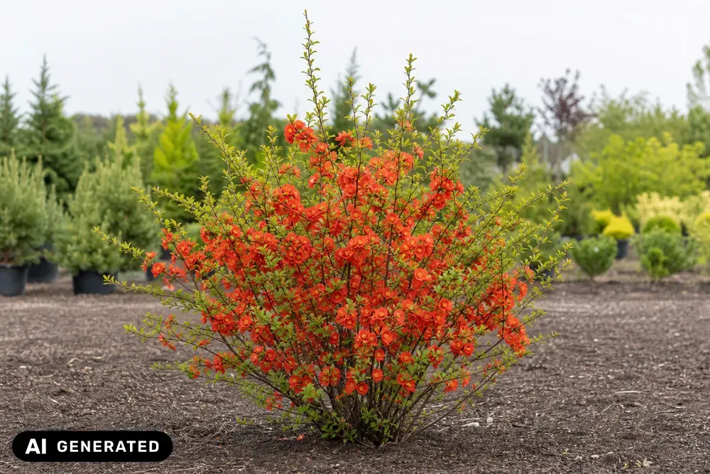 Japanische Zierquitte 'Cido' – Chaenomeles japonica 'Cido'