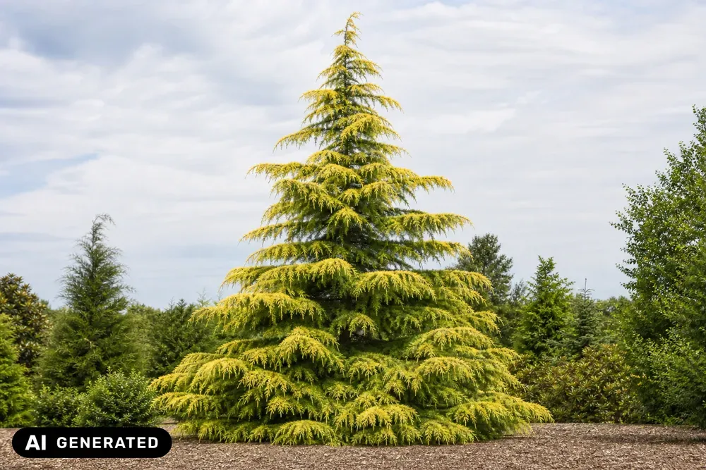Goldene Himalaya-Zeder 'Aurea' – Cedrus deodara 'Aurea'