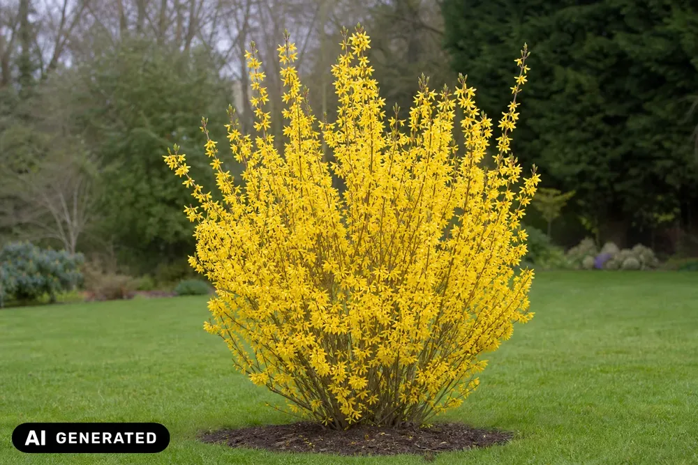 Forsythie 'Week-End' – Forsythia × intermedia 'Week-End'