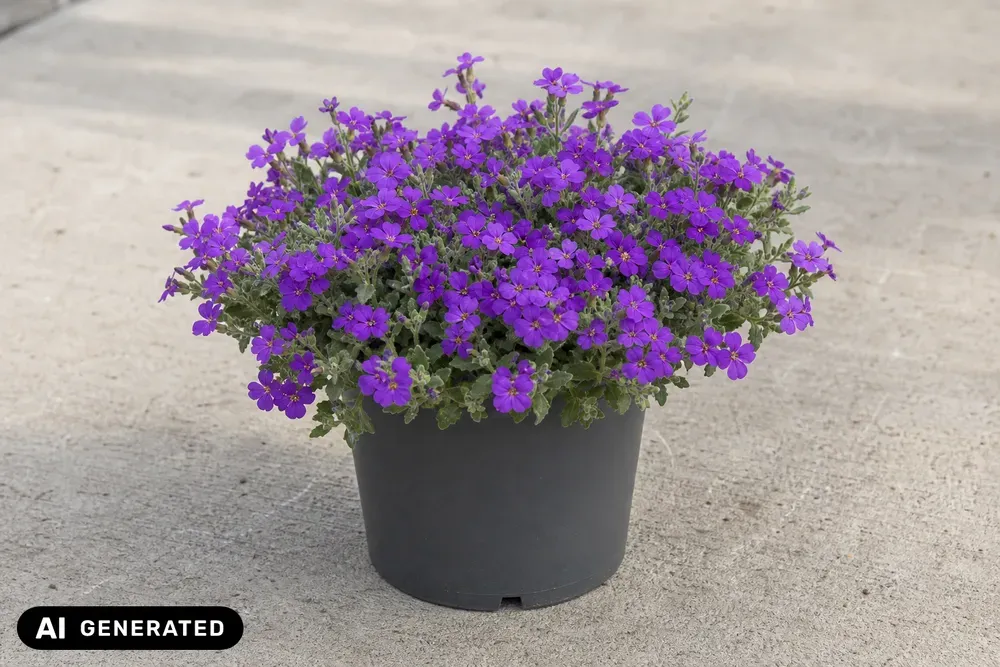 Blaukissen 'Kitte' – Aubrieta × cultorum 'Kitte'