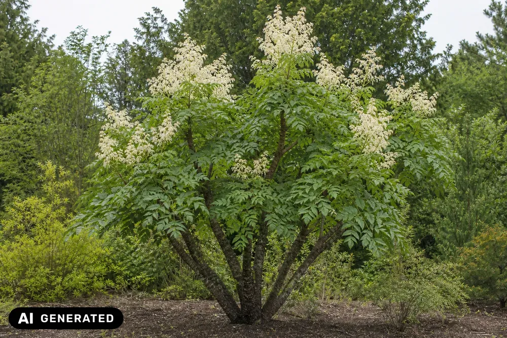 Japanische Aralie – Aralia elata