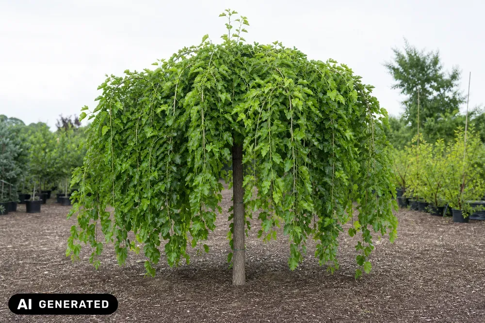 Hängender Weißer Maulbeerbaum 'Pendula' – Morus alba 'Pendula', Bild 2