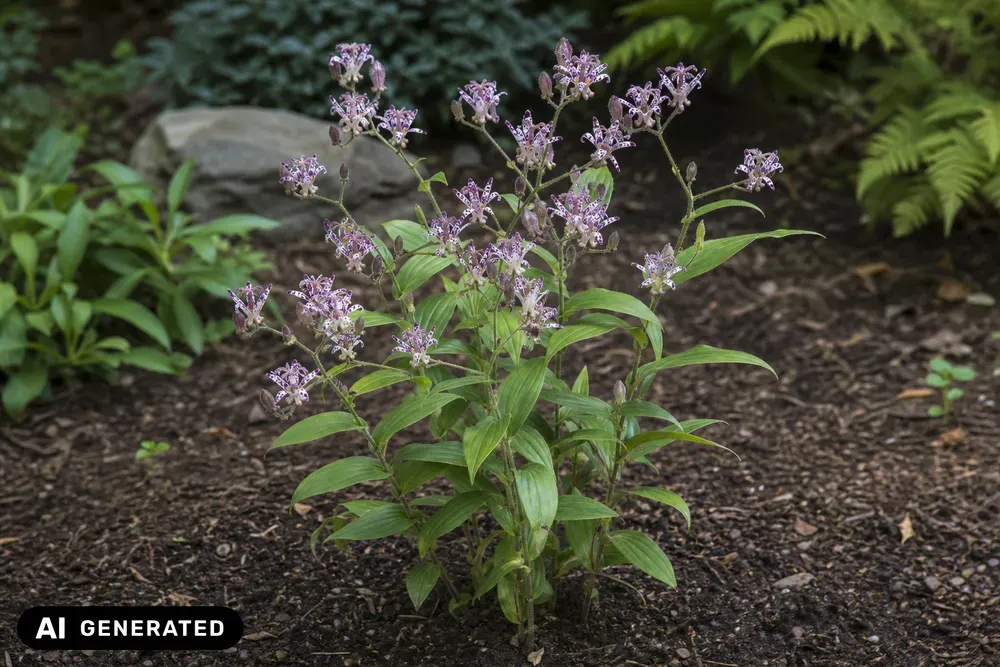 Japanische Krötenlilie – Tricyrtis hirta