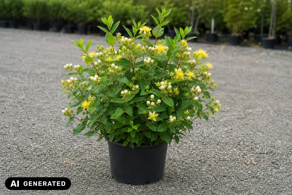 Duftloses Johanniskraut 'Magical White' – Hypericum inodorum 'Magical White'