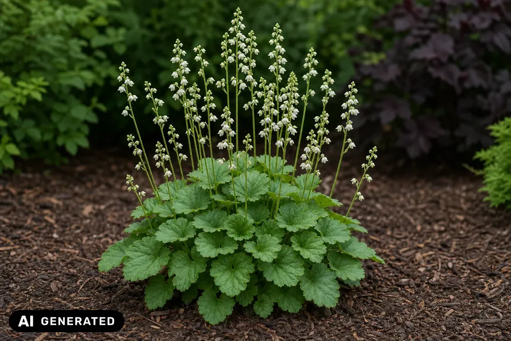 Blut-Purpurglöckchen 'White Cloud' – Heuchera sanguinea 'White Cloud'