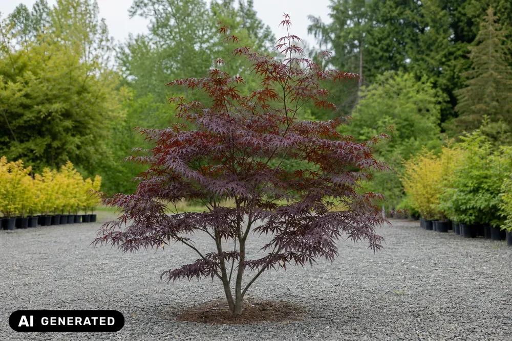 Roter Fächerahorn 'Atropurpureum' – Acer palmatum 'Atropurpureum'